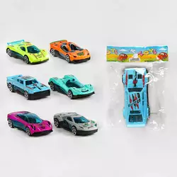 Машинка S 634-10 (1200/2) 6 видів, 1шт в пакеті, металопластик, ВИДАЄТЬСЯ МІКС Машинка S 634-10 (1200/2) 6 видів, 1шт в пакеті, металопластик, ВИДАЄТЬСЯ МІКС