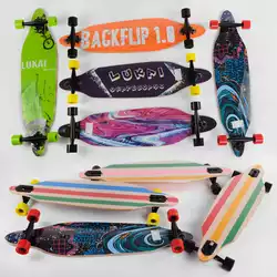 Скейт-лонгборд С 32023 (6) 6 видов, подшипник АВЕС-11, колёса PU, d=7см Скейт-лонгборд С 32023 (6) 6 видов, подшипник АВЕС-11, колёса PU, d=7см