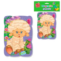 гр Магнітні бебі пазли "Малюк зможе. Овечка" VT3301-02 (50)  "Vladi Toys" гр Магнітні бебі пазли "Малюк зможе. Овечка" VT3301-02 (50)  "Vladi Toys"