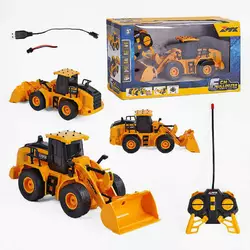 Екскаватор на радіокеруванні Z 6810 A (30) акумулятор 3.7 V, пульт 40 GHz, підсвічування, рухливі елементи, дріт для підзарядки, в коробці Екскаватор на радіокеруванні Z 6810 A (30) акумулятор 3.7 V, пульт 40 GHz, підсвічування, рухливі елементи, дріт для підзарядки, в коробці