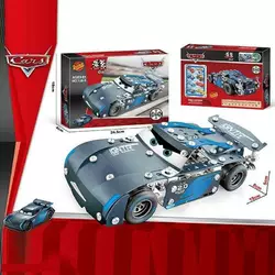 Конструктор металевий 128-5 (72/2) “Автомобіль”, інструменти, в коробці Конструктор металевий 128-5 (72/2) “Автомобіль”, інструменти, в коробці