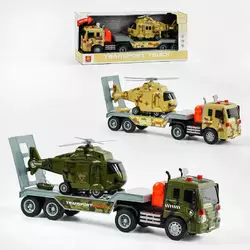 Трейлер WY 571 G / H (18) 2 види, світло, звук, в коробці Трейлер WY 571 G / H (18) 2 види, світло, звук, в коробці