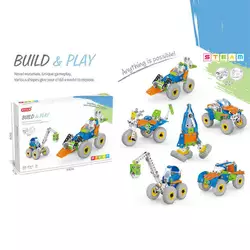 Конструктор J 7719 (18/2) 209 елементів, інструменти, пластикові та гумові деталі, в коробці Конструктор J 7719 (18/2) 209 елементів, інструменти, пластикові та гумові деталі, в коробці