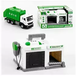 Гараж CLM - 552 (8) «Спецтехніка», рація, світло, звук, в коробці Гараж CLM - 552 (8) «Спецтехніка», рація, світло, звук, в коробці