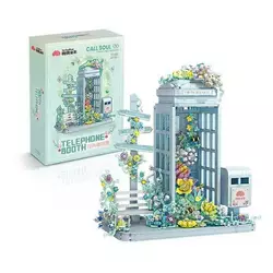 Конструктор TT 1001 (8) “Телефонна будка”, 2079 деталі, в коробці Конструктор TT 1001 (8) “Телефонна будка”, 2079 деталі, в коробці