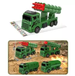 Набір спецтехніки 669 B3 (480/2) 4 види, 1шт в пакеті Набір спецтехніки 669 B3 (480/2) 4 види, 1шт в пакеті