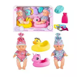 Набір пупсів HX 627-3 (24) 2 пупси, 22 см, імітація скляних очей, аксесуари, в коробці Набір пупсів HX 627-3 (24) 2 пупси, 22 см, імітація скляних очей, аксесуари, в коробці