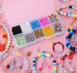 Набір бісеру 610-26 D (360) ліска, у боксі Набір бісеру 610-26 D (360) ліска, у боксі