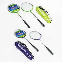 Бадмінтон С 64764 (50) "TK Sport", 2 кольори, 2 ракетки, в чохлі Бадмінтон С 64764 (50) "TK Sport", 2 кольори, 2 ракетки, в чохлі