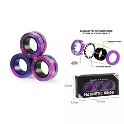 Гра-антистрес 2021-189 B (200) 3 магнітних кільця, в коробці Гра-антистрес 2021-189 B (200) 3 магнітних кільця, в коробці