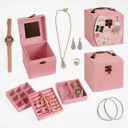 Прикраси 769-26 (72/2) дзеркальце, прикраси, годинник, у валізі Прикраси 769-26 (72/2) дзеркальце, прикраси, годинник, у валізі