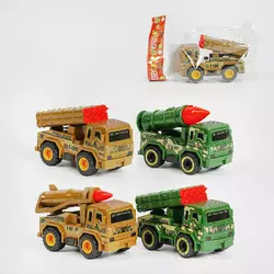 Машинка военная 399-461 (360/2) 4 вида, инерция, в пакете Машинка военная 399-461 (360/2) 4 вида, инерция, в пакете