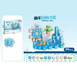 Магнітний конструктор CH 1266 (24) 99 деталей, довжина ребра кубика 2.5 см, фігурки морських тваринок, в коробці Магнітний конструктор CH 1266 (24) 99 деталей, довжина ребра кубика 2.5 см, фігурки морських тваринок, в коробці