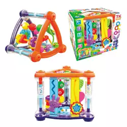 Мультибокс 45323 (12/2) "TK Group", брязкальце, пальчиковий лабіринт, дзеркало, рахівниця, пальчикові ігри, в коробці Мультибокс 45323 (12/2) "TK Group", брязкальце, пальчиковий лабіринт, дзеркало, рахівниця, пальчикові ігри, в коробці