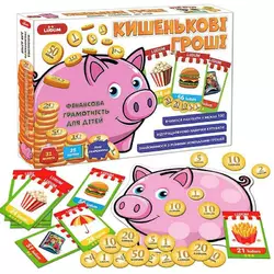 гр Гра розвиваюча "Кишенькові гроші" МЕ 5032-18 (10) "Ludum" гр Гра розвиваюча "Кишенькові гроші" МЕ 5032-18 (10) "Ludum"