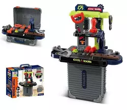 Набір інструментів 008-302 (24) верстат, валіза, пилка, викрутки, гайковий ключ, болти, в коробці Набір інструментів 008-302 (24) верстат, валіза, пилка, викрутки, гайковий ключ, болти, в коробці