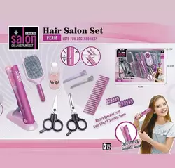 Набір перукаря YLQ 088 (24/2) стайлер, гребінці, заколки, бігуді, ножиці, в коробці Набір перукаря YLQ 088 (24/2) стайлер, гребінці, заколки, бігуді, ножиці, в коробці