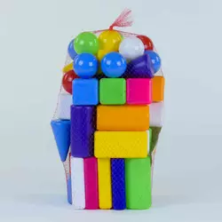 гр Набір дитячий Сіті Лайф "Малий №3" 104 (4) "BAMSIC" 54 деталі, в сітці гр Набір дитячий Сіті Лайф "Малий №3" 104 (4) "BAMSIC" 54 деталі, в сітці