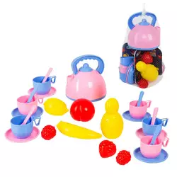 гр Набір посуду "Magic Picnic" 4910 (8) "Bamsic", посудка, продукти, чайник, в сітці гр Набір посуду "Magic Picnic" 4910 (8) "Bamsic", посудка, продукти, чайник, в сітці