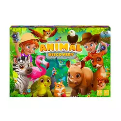 гр Настільна розважальна гра "Animal Discovery" G-AD-01-01U УКР. (10) "Danko Toys" гр Настільна розважальна гра "Animal Discovery" G-AD-01-01U УКР. (10) "Danko Toys"