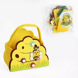 Аплікація з фетру С 22718 (300) деталі для кошика, в пакеті Аплікація з фетру С 22718 (300) деталі для кошика, в пакеті