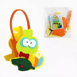 Аплікація з фетру С 22719 (300) деталі для кошика, в пакеті Аплікація з фетру С 22719 (300) деталі для кошика, в пакеті