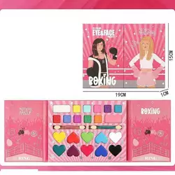 Косметика IG 3690 (144/12) палетка, 22 кольори, 2 пензлики, у плівці Косметика IG 3690 (144/12) палетка, 22 кольори, 2 пензлики, у плівці