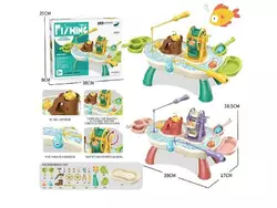 Риболовля QY 9995 (36) 2 кольори, платформа трансформується в столик, циркуляція води, механічне колесо, рибки з гачками, вудки, аксесуари, в коробці Риболовля QY 9995 (36) 2 кольори, платформа трансформується в столик, циркуляція води, механічне колесо, рибки з гачками, вудки, аксесуари, в коробці