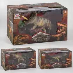 Набор динозавров Q 9899-212 (24/2) 3 вида, 6 элементов, 4 динозавра, в коробке Набор динозавров Q 9899-212 (24/2) 3 вида, 6 элементов, 4 динозавра, в коробке
