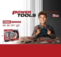 Набір інструментів T 2007 (24) дриль, механічний принцип роботи, ключ, пила, викрутка, аксесуари, в коробці Набір інструментів T 2007 (24) дриль, механічний принцип роботи, ключ, пила, викрутка, аксесуари, в коробці