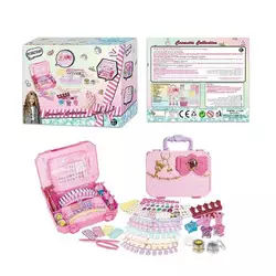 Набір для манікюру J 1152 B (24) наліпки, блискітки, аксесуари, пінцет, спонж, розділювач для пальців, в коробці Набір для манікюру J 1152 B (24) наліпки, блискітки, аксесуари, пінцет, спонж, розділювач для пальців, в коробці