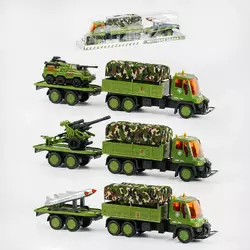 Машина ABC 77-1 /3/5 (30/2) "Военная техника", 3 вида, инерция, в слюде Машина ABC 77-1 /3/5 (30/2) "Военная техника", 3 вида, инерция, в слюде