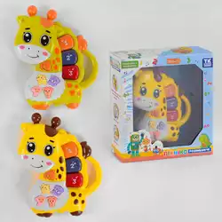 Піаніно 42925 (60) "ТК Group", 2 види, ОЗВУЧУВАННЯ УКРАЇНСЬКОЮ МОВОЮ, "Жирафчик", підсвічування, вивчення цифр, мелодії, пісні, в коробці Піаніно 42925 (60) "ТК Group", 2 види, ОЗВУЧУВАННЯ УКРАЇНСЬКОЮ МОВОЮ, "Жирафчик", підсвічування, вивчення цифр, мелодії, пісні, в коробці