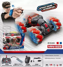 Машина на радіокеруванні UD 2219 A (24) масштаб 1:18, роликові колеса, акум.3,7 V, пульт 2,4G, світло, 2 способи керування, пульт і браслет, у коробці Машина на радіокеруванні UD 2219 A (24) масштаб 1:18, роликові колеса, акум.3,7 V, пульт 2,4G, світло, 2 способи керування, пульт і браслет, у коробці