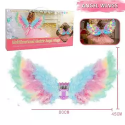 Крила D 2401-1 A (18/2) 80х45 см, підсвічування, рух, мелодія, ремінці для кріплення, режими підсвічування, беззвучний режим, в коробці Крила D 2401-1 A (18/2) 80х45 см, підсвічування, рух, мелодія, ремінці для кріплення, режими підсвічування, беззвучний режим, в коробці