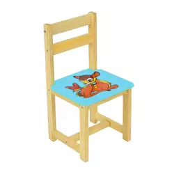 гр Стул "Оленёнок Бэмби" 4023 (1) цвет голубой, "МАСЯ" гр Стул "Оленёнок Бэмби" 4023 (1) цвет голубой, "МАСЯ"