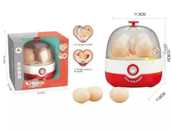 Яйцеварка HJ 603 A (60/2) підсвічування, звук кипіння, обертається, 3 яйця, в коробці Яйцеварка HJ 603 A (60/2) підсвічування, звук кипіння, обертається, 3 яйця, в коробці