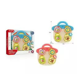 Бізіборд HE 8089 (24) 2 кольори, на батарейках, 2 режими гучності, мелодія, підсвітка, фігурки, в коробці Бізіборд HE 8089 (24) 2 кольори, на батарейках, 2 режими гучності, мелодія, підсвітка, фігурки, в коробці