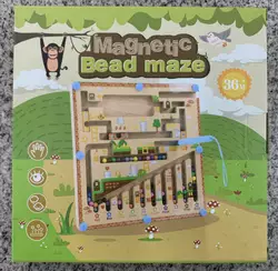 Дерев`яна магнітна гра C 74275 (80) стилус, лабіринт, сортер, кольори англійською, цифри, в коробці Дерев`яна магнітна гра C 74275 (80) стилус, лабіринт, сортер, кольори англійською, цифри, в коробці