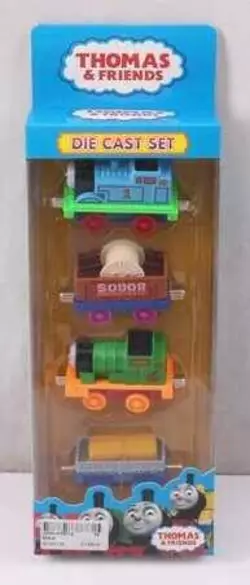 Набір потягів 899-8 (96/2) 2 види, металопластик, магнітне з`єднання,  вагончиків, 2 локомотиви, 2 вагончики, в коробці Набір потягів 899-8 (96/2) 2 види, металопластик, магнітне з`єднання,  вагончиків, 2 локомотиви, 2 вагончики, в коробці