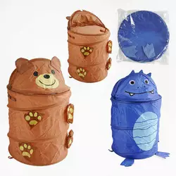 Кошик для іграшок С 36575 (60) 2 види, 38х62см, в пакеті Кошик для іграшок С 36575 (60) 2 види, 38х62см, в пакеті