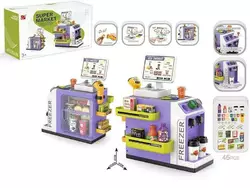 Супермаркет 668-136 (18) 46 елементів, звук, підсвічування, сканер, продукти, купюри, монети, на батарейках, в коробці Супермаркет 668-136 (18) 46 елементів, звук, підсвічування, сканер, продукти, купюри, монети, на батарейках, в коробці