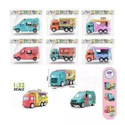 Машинка JW 567-041 (360/2) інерційний механізм, 6 видів, в пакеті Машинка JW 567-041 (360/2) інерційний механізм, 6 видів, в пакеті