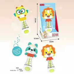 Брязкальце BY 147 (120/2) 3 види, розмір - 6.6х5.5х16 см, гумові прорізувачі, пискавка, в коробці, ВИДАЄТЬСЯ ТІЛЬКИ МІКС ВИДІВ Брязкальце BY 147 (120/2) 3 види, розмір - 6.6х5.5х16 см, гумові прорізувачі, пискавка, в коробці, ВИДАЄТЬСЯ ТІЛЬКИ МІКС ВИДІВ