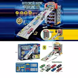 Парковка MKD 215 A (8) трек, 25х83х37 см, 5 поверхів, механічний принцип, 8 металопластикових машинок, дорога опускається, в коробці Парковка MKD 215 A (8) трек, 25х83х37 см, 5 поверхів, механічний принцип, 8 металопластикових машинок, дорога опускається, в коробці