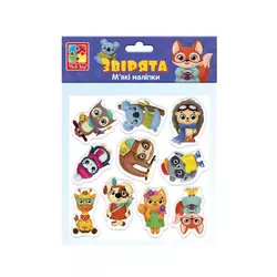 гр М`які наліпки "Звірята" - VT4210-10 "Vladi Toys" гр М`які наліпки "Звірята" - VT4210-10 "Vladi Toys"