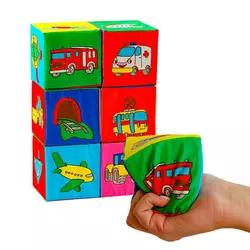 гр Набір MC090601-12 кубиків "Транспорт" (20) "Масік", 6 кубиків, в пакеті гр Набір MC090601-12 кубиків "Транспорт" (20) "Масік", 6 кубиків, в пакеті