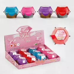 Лизун M 47702 (12) ЦІНА ЗА 12 ШТУК В БЛОЦІ, "Кристал", з блискітками Лизун M 47702 (12) ЦІНА ЗА 12 ШТУК В БЛОЦІ, "Кристал", з блискітками