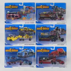 Трейлер с машинкой T-G 868-1 (216/2) 6 видов, металлопластик, на листе Трейлер с машинкой T-G 868-1 (216/2) 6 видов, металлопластик, на листе