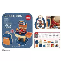 Конструктор 8415 P (24/2) 209 елементів, рюкзак, пожежна служба, в сумці Конструктор 8415 P (24/2) 209 елементів, рюкзак, пожежна служба, в сумці